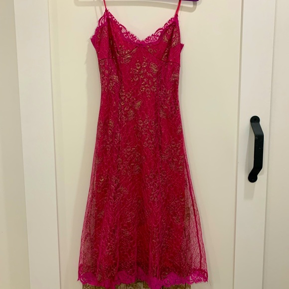 Betsey Johnson Dresses & Skirts - Vintage Betsy Johnson Silk/Lace Party Dress